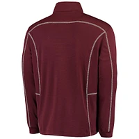 Columbia Golf pour homme Arizona State Sun Devils Shotgun Omni-Wick Quarter-Zip Pullover