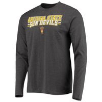 Men's Concepts Sport Maroon/Heathered Charcoal Arizona State Sun Devils Meter Long Sleeve T-Shirt & Pants Sleep Set