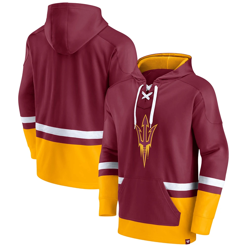 Sweat à capuche Fanatics Maroon Arizona State Sun Devils First Battle pour hommes