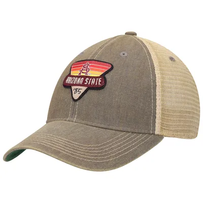 Arizona State Sun Devils Legacy Point Old Favorite Trucker Snapback Hat - Gray