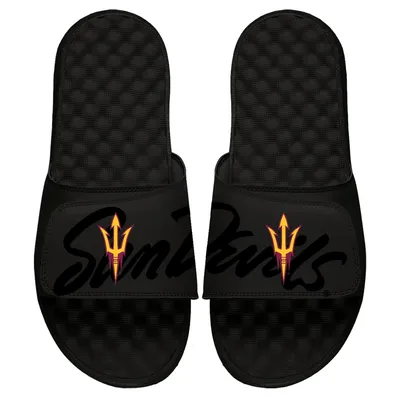 Arizona State Sun Devils ISlide Tonal Pop Slide Sandals - Black