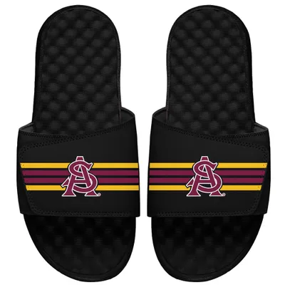 Arizona State Sun Devils ISlide Varsity Stripes Slide Sandals - Black