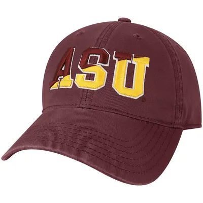 Arizona State Sun Devils Varsity Letter Adjustable Hat - Maroon