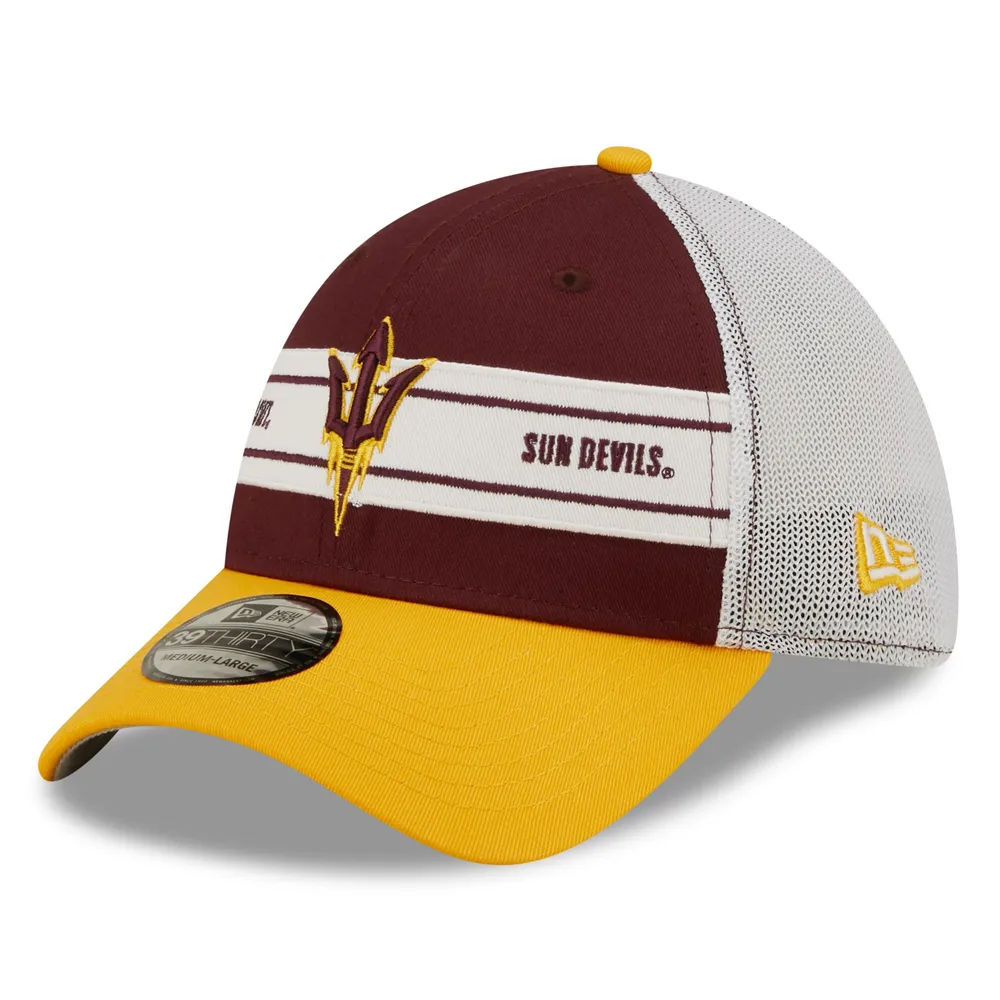 Men's New Era Maroon Arizona State Sun Devils Scribble 59FIFTY Fitted Hat