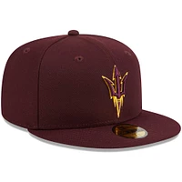 Men's New Era Maroon Arizona State Sun Devils 59FIFTY Fitted Hat