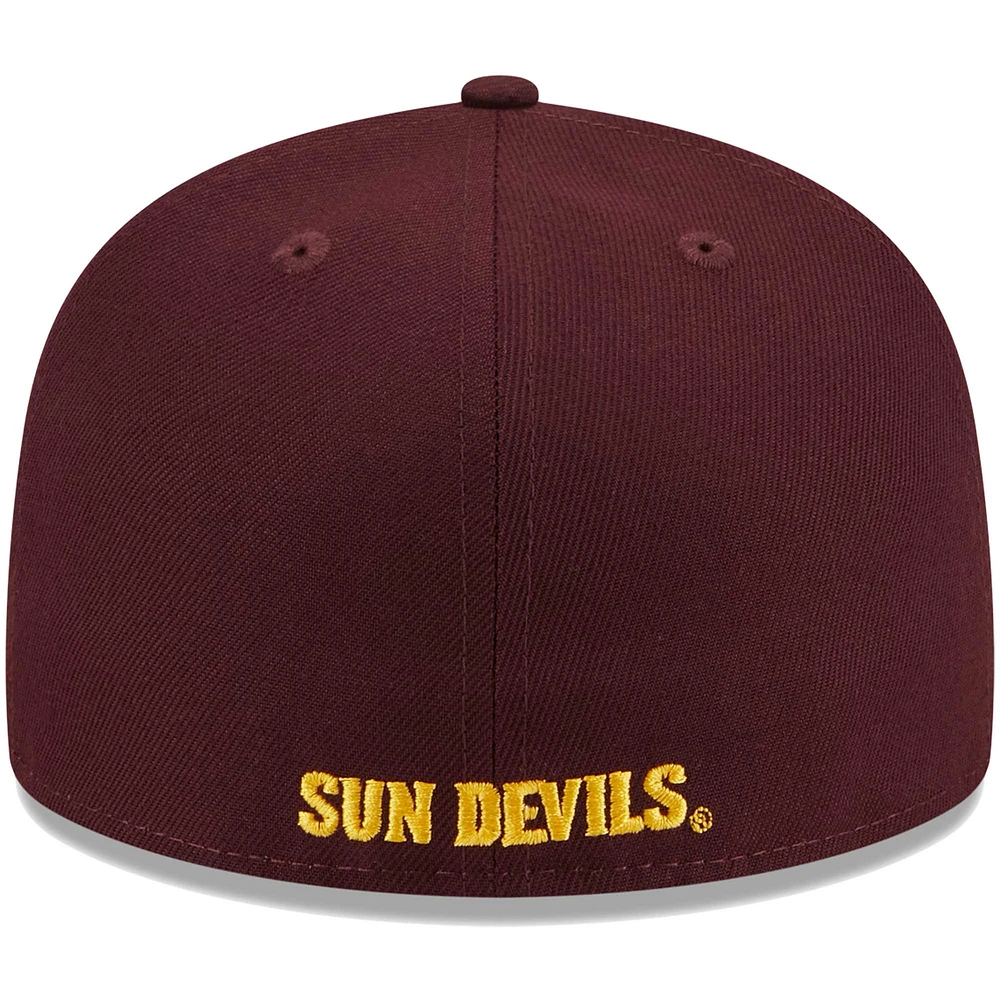 Men's New Era Maroon Arizona State Sun Devils 59FIFTY Fitted Hat