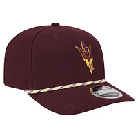 Men's New Era Maroon Arizona State Sun Devils Game Day Multi-Rope 9SEVENTY Stretch-Snap Hat