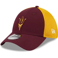 Men's New Era Maroon Arizona State Sun Devils Neo 39THIRTY Flex Hat