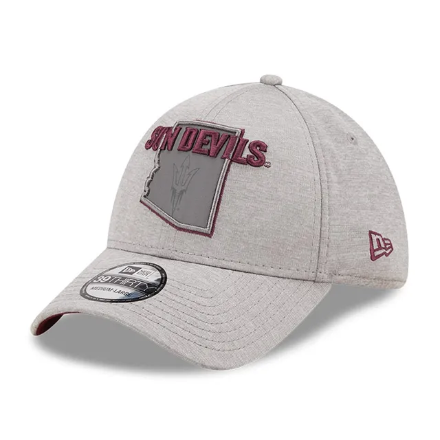 Men's New Era Gray Arizona Cardinals Speed 39THIRTY Flex Hat, Size