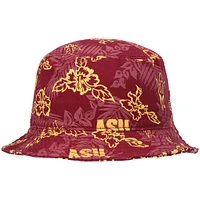 Chapeau bob à fleurs pour hommes Reyn Spooner Arizona State Sun Devils marron