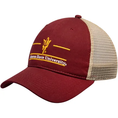 Arizona State Sun Devils The Game Split Bar Trucker Adjustable Hat - Maroon