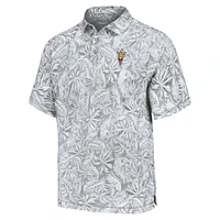 Polo Tommy Bahama gris pour hommes Arizona State Sun Devils Tropical Score IslandZone