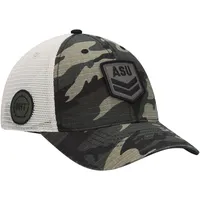 Casquette ajustable pour hommes Top of the World Camo/Crème Arizona State Sun Devils OHT Military Appreciation Shield Trucker