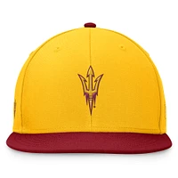 Men's Top of the World Gold/Maroon Arizona State Sun Devils Rally Two-Tone Fitted Hat