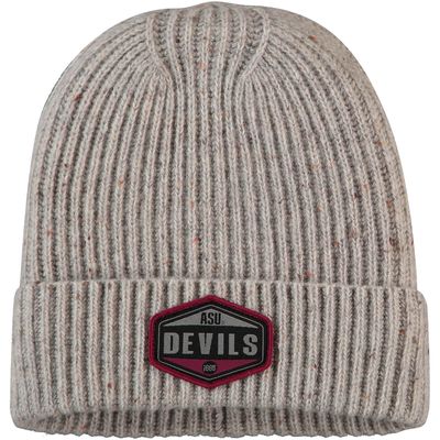 Men's Top of the World Gray Arizona State Sun Devils Alp Cuffed Knit Hat