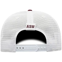 Men's Top of the World Maroon/White Arizona State Sun Devils Trucker Snapback Hat