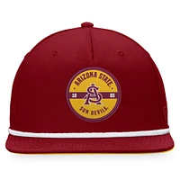 Chapeau Top of the World marron pour hommes de l'Arizona State Sun Devils Bank