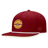 Chapeau Top of the World marron pour hommes de l'Arizona State Sun Devils Bank