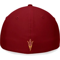 Men's Top of the World Maroon Arizona State Sun Devils Deluxe Flex Hat