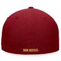 Casquette ajustée Top of the World marron Arizona State Sun Devils pour hommes