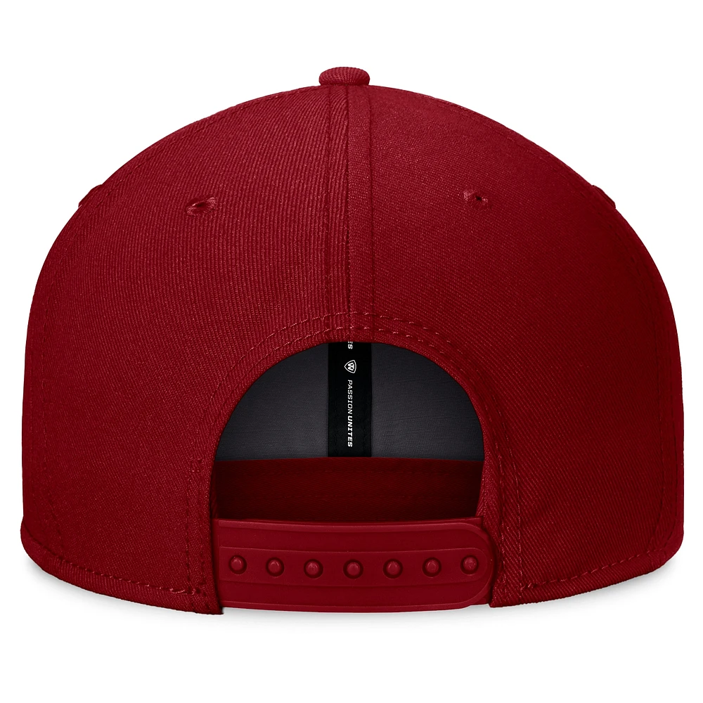 Casquette Snapback fondamentale Top of the World marron Arizona State Sun Devils pour hommes