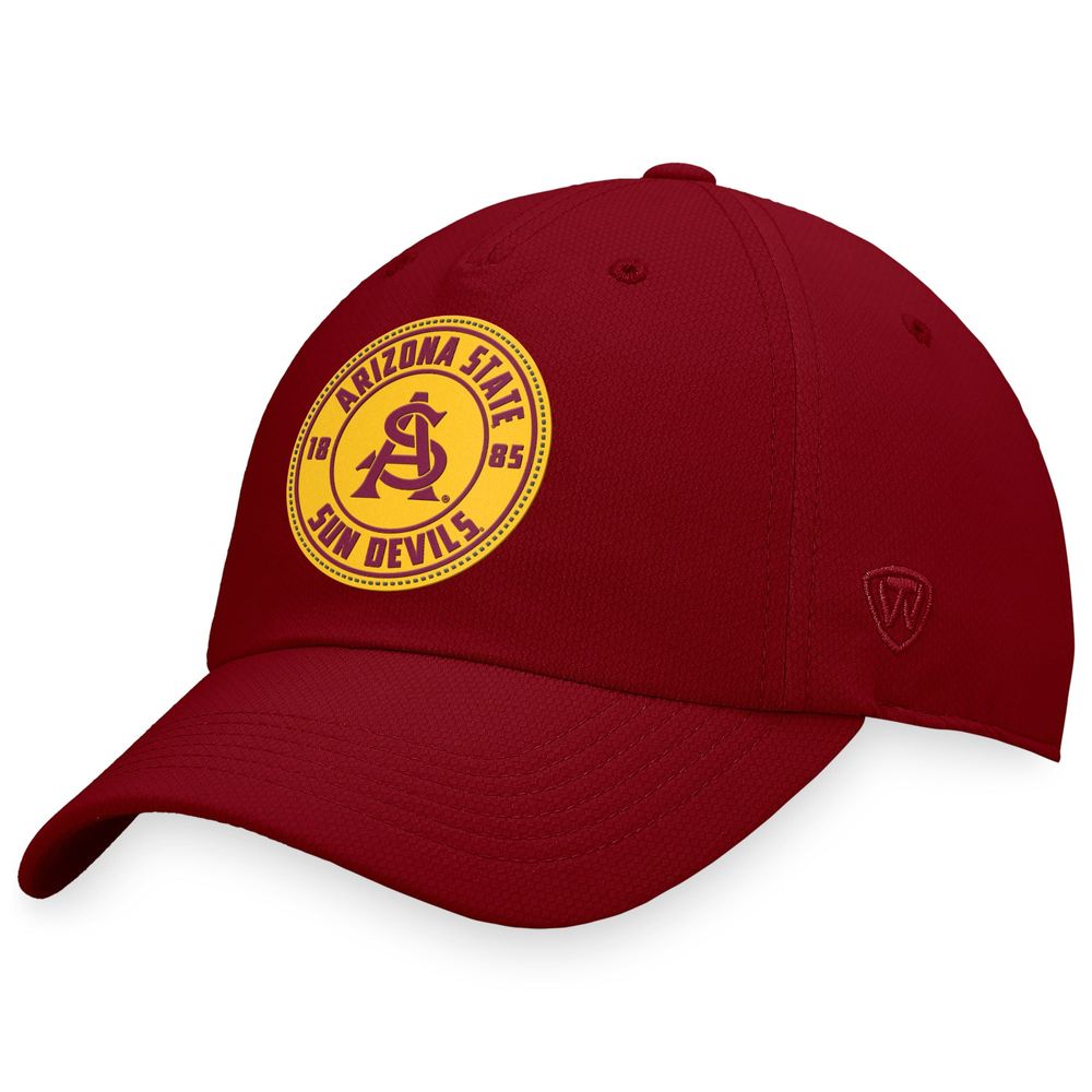 Men's Top of the World Maroon Arizona State Sun Devils Region Adjustable Hat