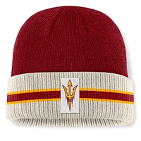 Men's Top of the World  Maroon Arizona State Sun Devils Silas Cuffed Knit Hat