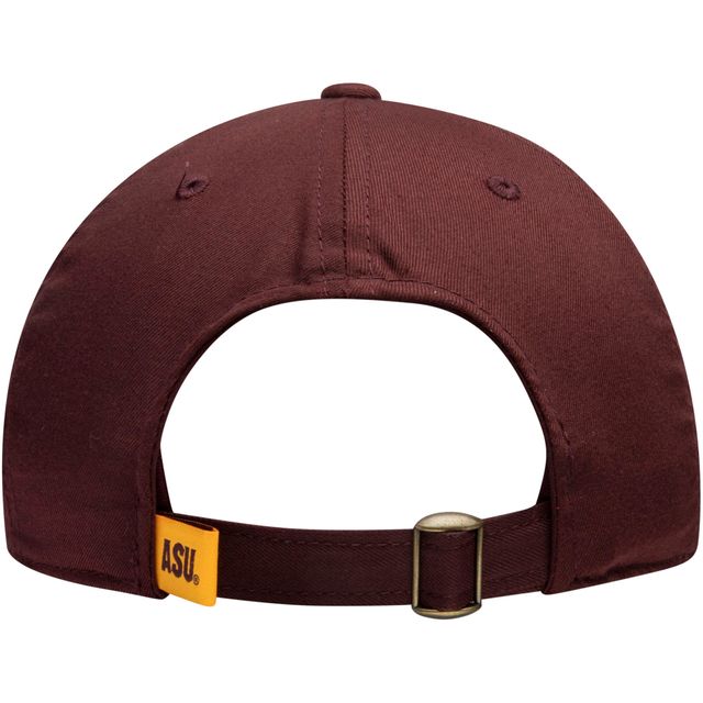 Top of the World Maroon Arizona State Sun Devils Trident Logo Agrafe Casquette ajustable pour hommes