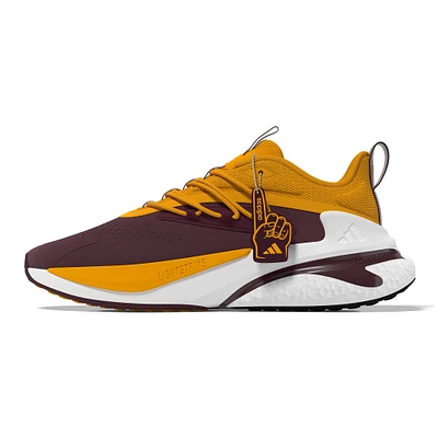 Chaussures unisexes adidas AlphaBoost V2 Bordeaux/Or Arizona State Sun Devils