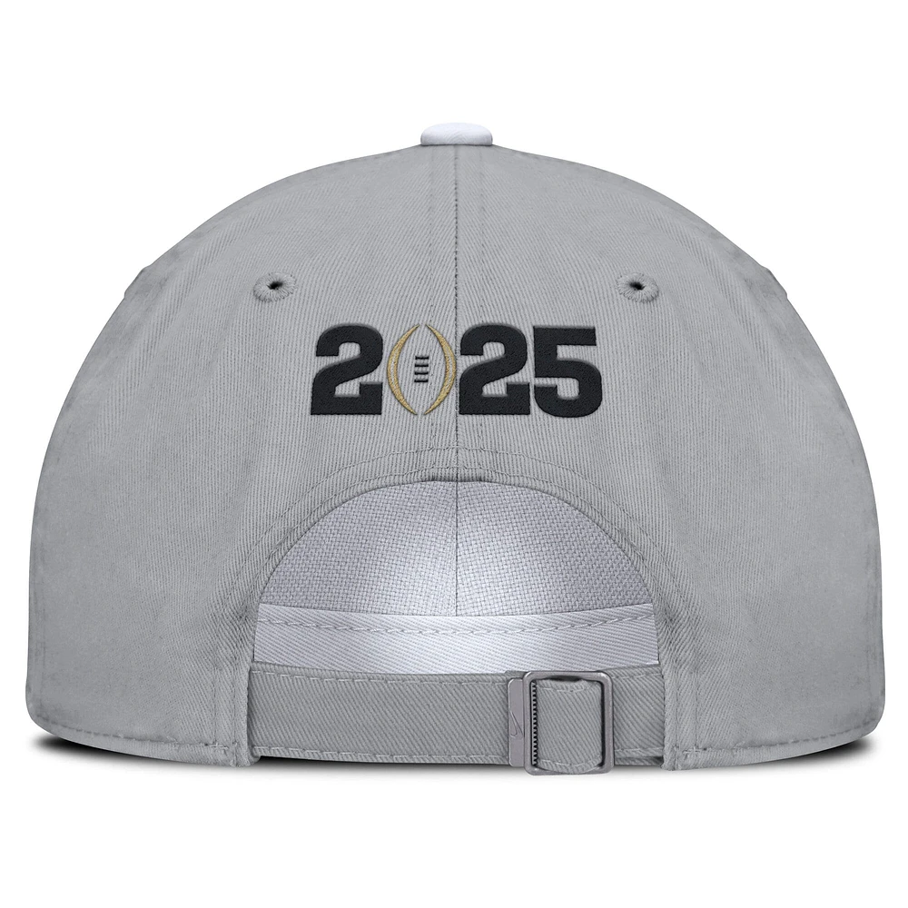 Casquette ajustable unisexe Nike blanche/grise Arizona State Sun Devils 2024 College Football Playoff Club