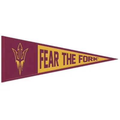 Fanion à slogan WinCraft Arizona State Sun Devils 13" x 32"