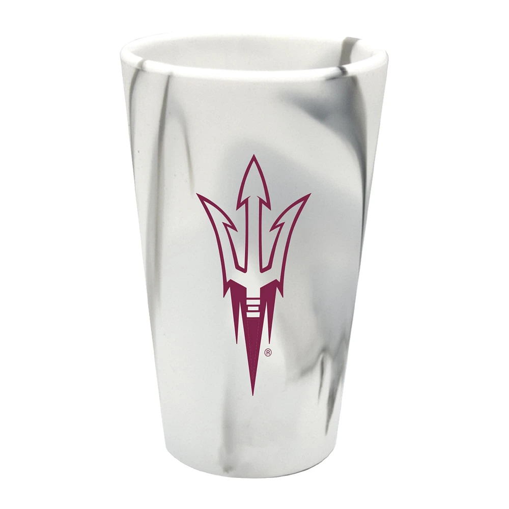 WinCraft Arizona State Sun Devils 16oz. Verre à pinte en silicone à la mode