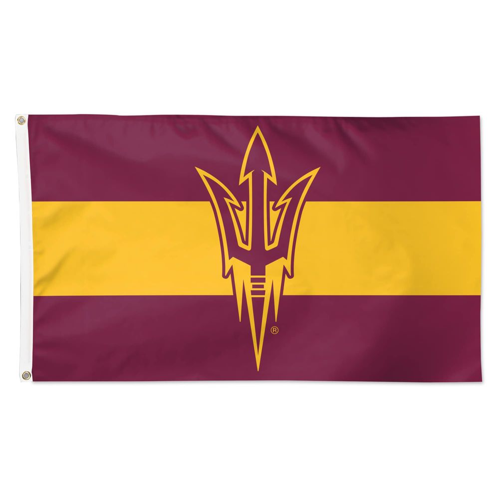 WinCraft Arizona State Sun Devils 3' x 5' Horizontal Stripe Deluxe Single-Sided Flag