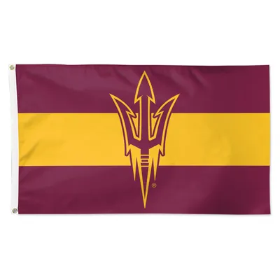 WinCraft Arizona State Sun Devils 3' x 5' Drapeau de luxe à rayures horizontales