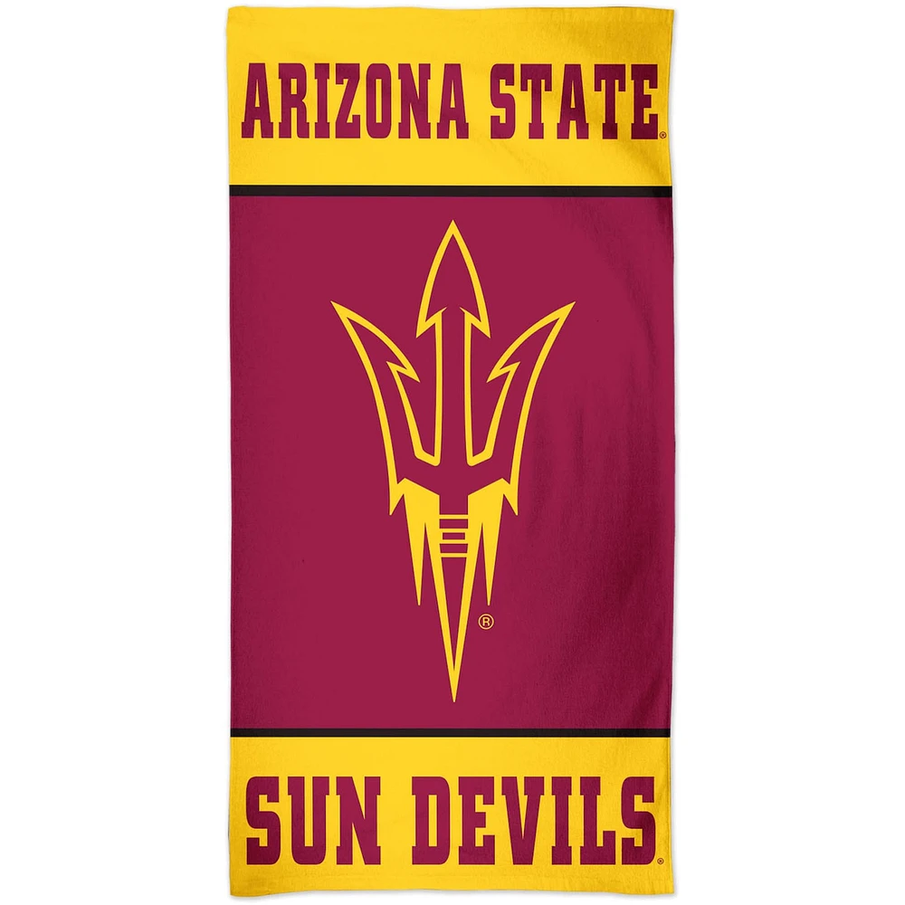 WinCraft Arizona State Sun Devils 30" x 60" Team Logo Spectra Beach Towel