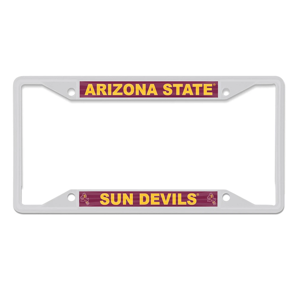 WinCraft Arizona State Sun Devils Chrome Colored License Plate Frame