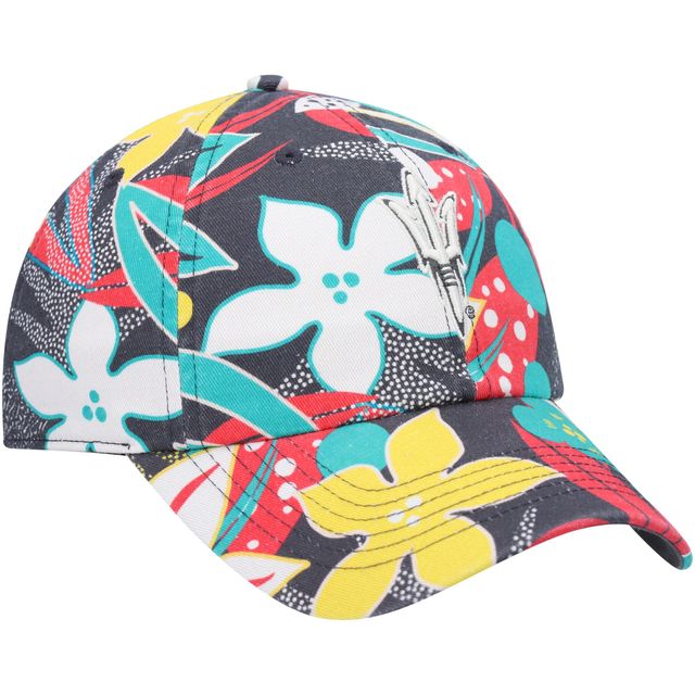 Casquette réglable '47 Charcoal Arizona State Sun Devils Plumeria Clean Up pour femme