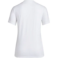 T-shirt d'avant-match adidas AEROREADY Military Appreciation pour femmes, blanc, Arizona State Sun Devils