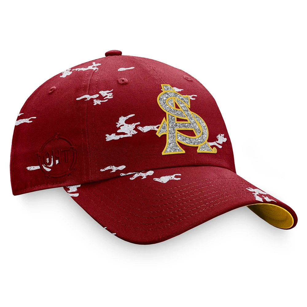 Women's Top of the World Maroon Arizona State Sun Devils OHT Military Appreciation Betty Adjustable Hat