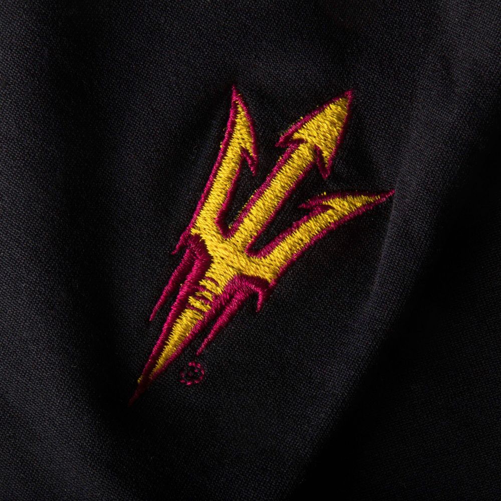 Women's ZooZatz Black Arizona State Sun Devils Fleece Leggings