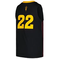 Maillot adidas Swingman #22 pour jeunes des Sun Devils de l'Arizona State noir