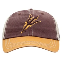Youth Top of the World  Maroon Arizona State Sun Devils Offroad Adjustable Hat