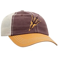 Youth Top of the World  Maroon Arizona State Sun Devils Offroad Adjustable Hat