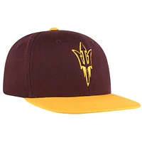 Youth Top of the World Maroon Arizona State Sun Devils Victory Maverick Snapback Hat