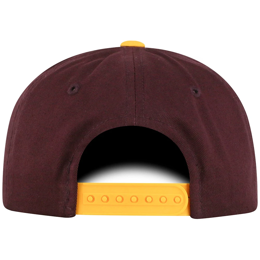 Youth Top of the World Maroon Arizona State Sun Devils Victory Maverick Snapback Hat