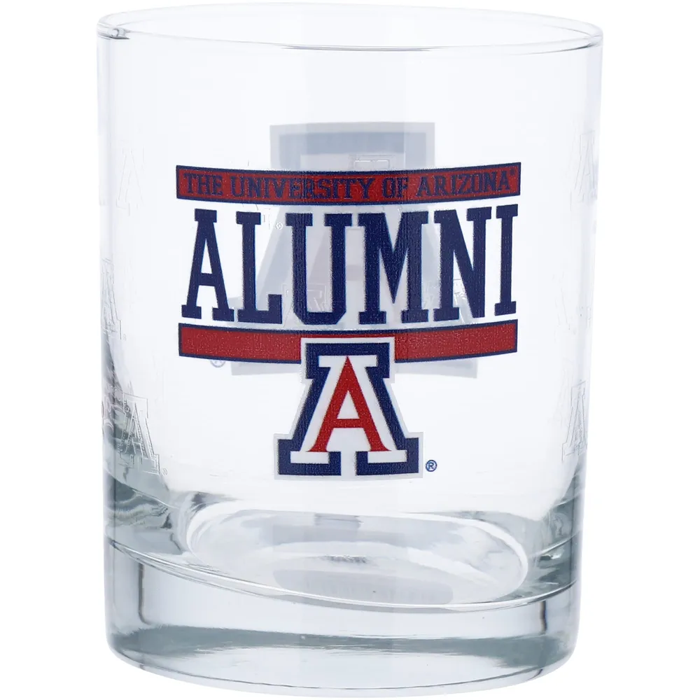 Arizona Wildcats 14oz. Repeat Alumni Rocks Glass