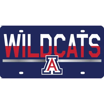 Arizona Wildcats DuoTone Color Acrylic License Plate