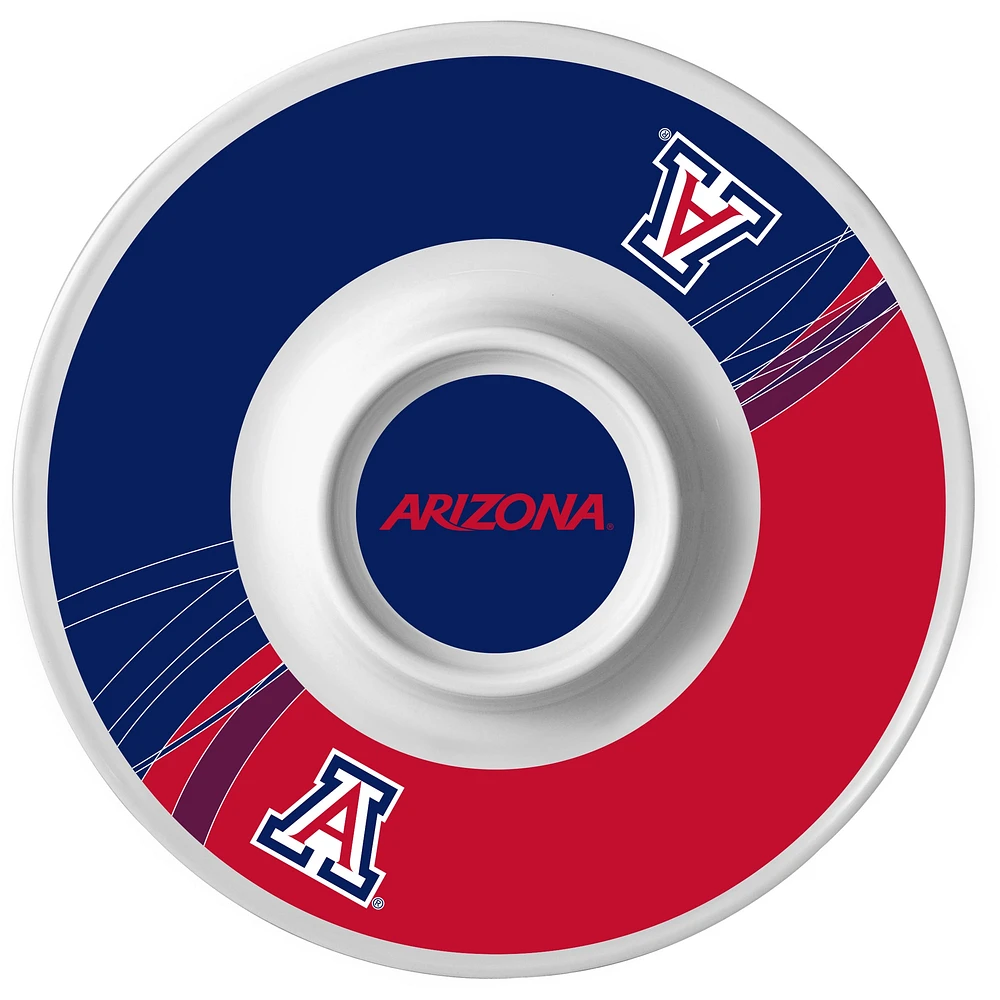 Plateau de chips et de trempettes dynamiques des Wildcats de l'Arizona