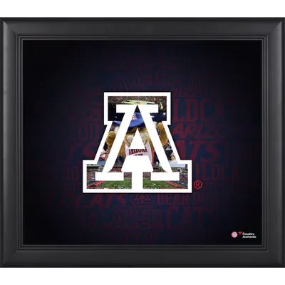 Arizona Wildcats Fanatics Authentic Framed 15'' x 17'' Team Heritage Collage