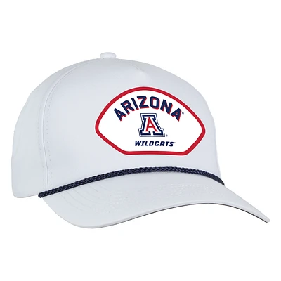 Men's Ahead  White Arizona Wildcats Alto Rope Adjustable Hat